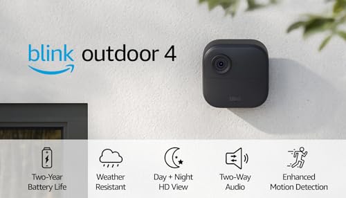 link Outdoor 4 (4th Gen) – Wire-free HD Smart Security Camera Enhanced Motion Detection