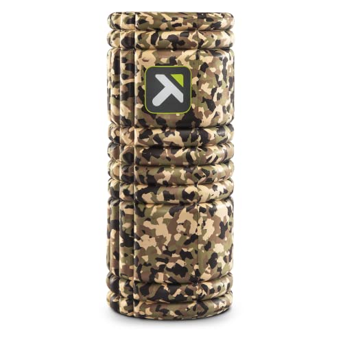 TRIGGERPOINT PERFORMANCE THERAPY GRID Foam Roller for Exercise, Deep Tissue Massage and Muscle Recovery, Original (13-Inch), Camo