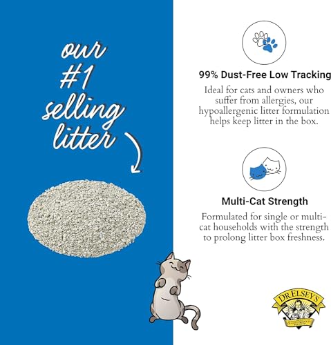 Dr. Elsey’s Premium Clumping Cat Litter - Ultra - 99.9% Dust-Free