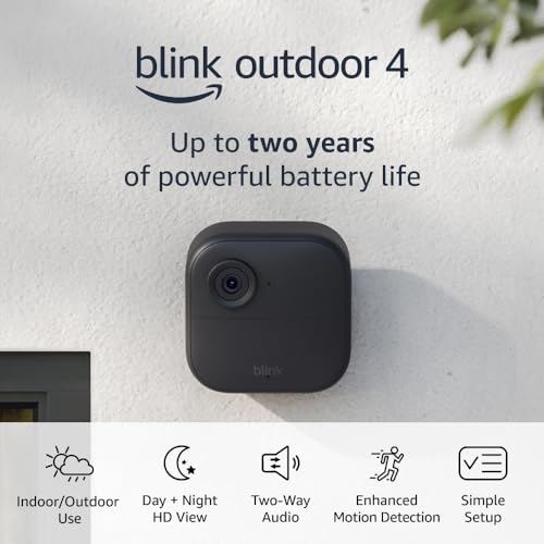 link Outdoor 4 (4th Gen) – Wire-free HD Smart Security Camera Enhanced Motion Detection