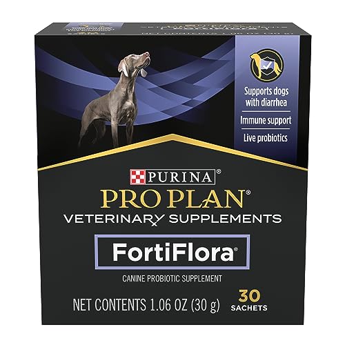 Purina Pro Plan Veterinary Supplements FortiFlora Dog Probiotic Supplement - 30 Ct. Box