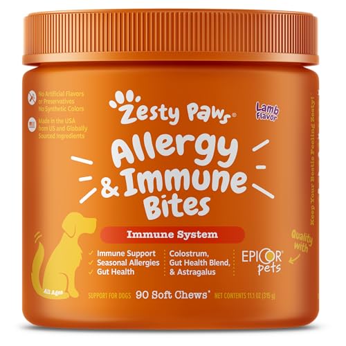 Zesty Paws Dog Allergy Relief - Anti Itch Supplement