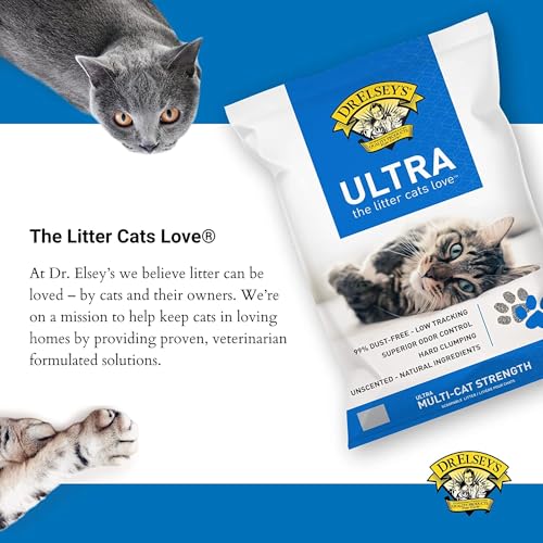 Dr. Elsey’s Premium Clumping Cat Litter - Ultra - 99.9% Dust-Free