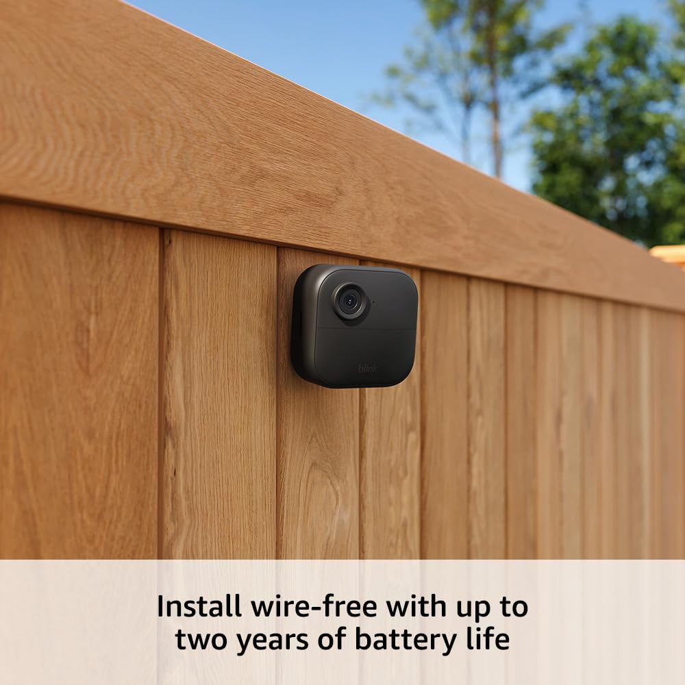 link Outdoor 4 (4th Gen) – Wire-free HD Smart Security Camera Enhanced Motion Detection