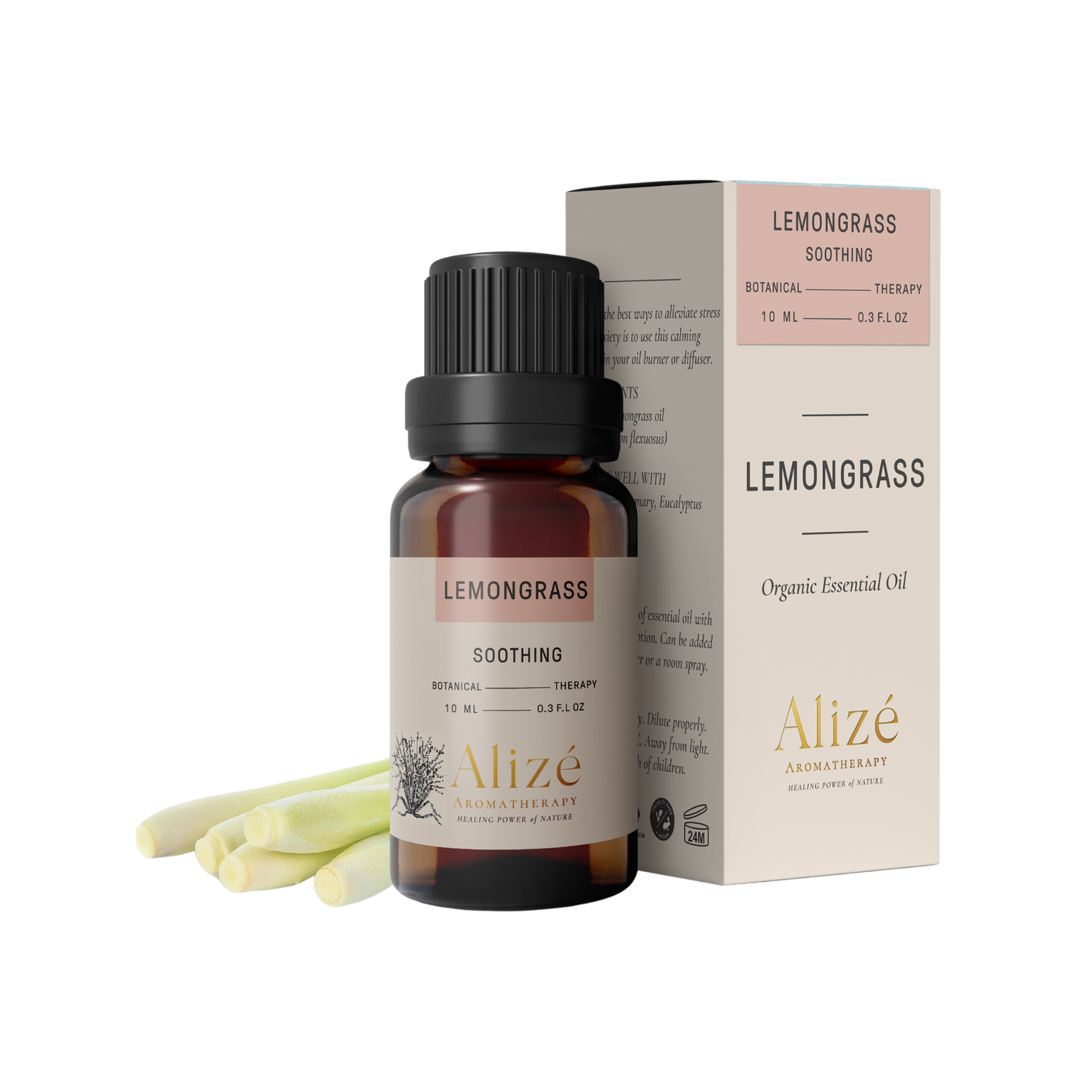 Organic Lemongrass Essential Oil - 10ml